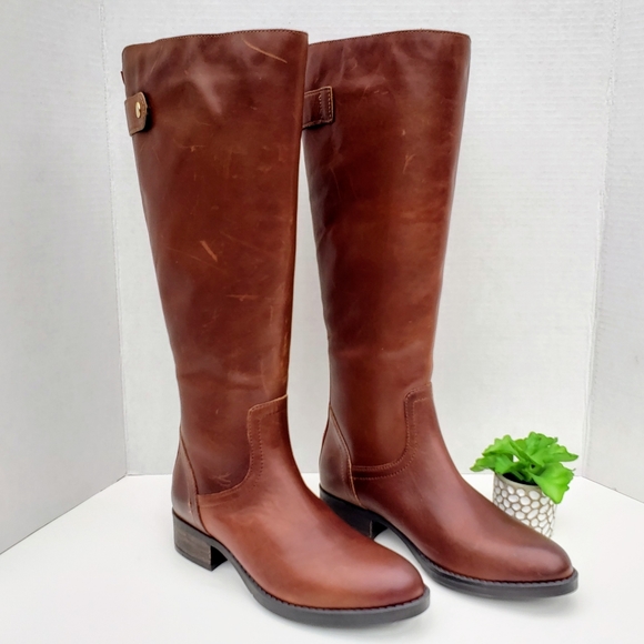 steve madden journal riding boot